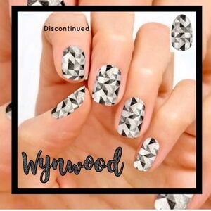 Color Street WYNWOOD-RETIRED ‼️ RARE Glitter Geometric